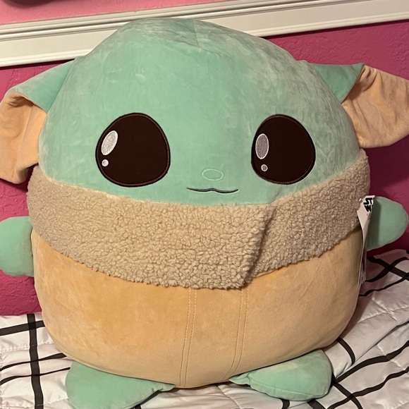 Mattel Toys The Child Baby Yoda Squishmallow Star Wars Jumbo Poshmark